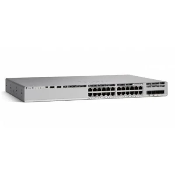 Коммутатор Cisco C9200L-24P-4G-A: 24 порта PoE+