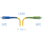 Оптический патч-корд SC/UPC-SC/APC SM 5M купить в Москве — изображение 2