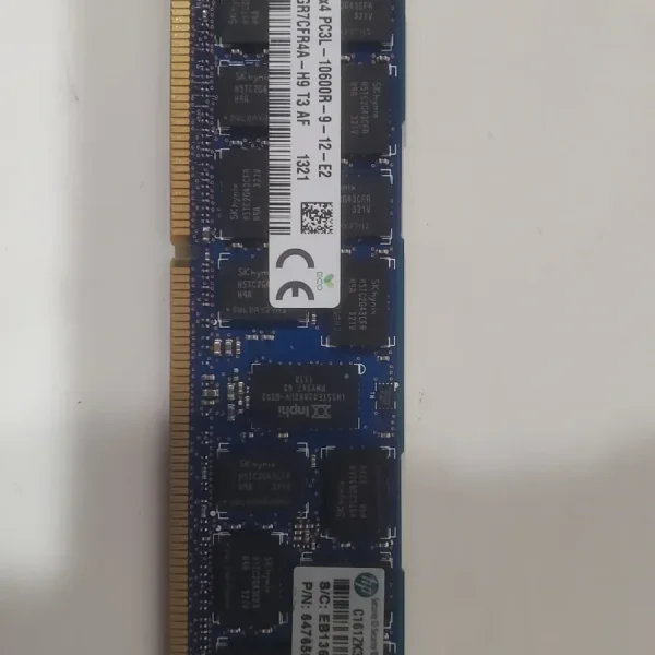 DDR3 SKhynix 8Gb 2Rx4 PC3L-10600R для серверов HP PN647650-1
