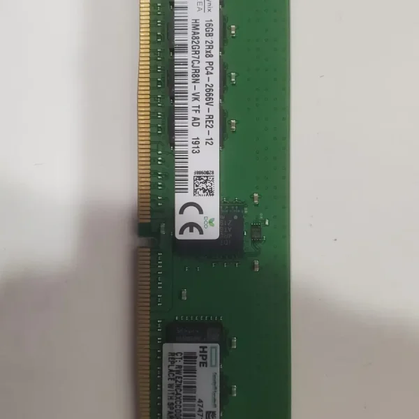 DDR4 Skhynix 16GB 2Rx8 PC4-2666V-RE1-(11)12 HMA82GR7AFR8N-VK