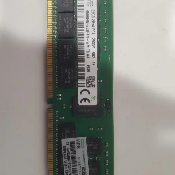 DDR4 Skhynix 32Gb 2Rx8 PC4-2933Y-RB2-12 HP P03052-091