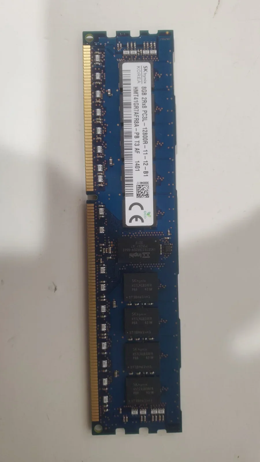 2025-06-30-11-25-57 DDR3 Skhynix 8GB 2Rx8 PC3L-12800R серверная память — изображение 1