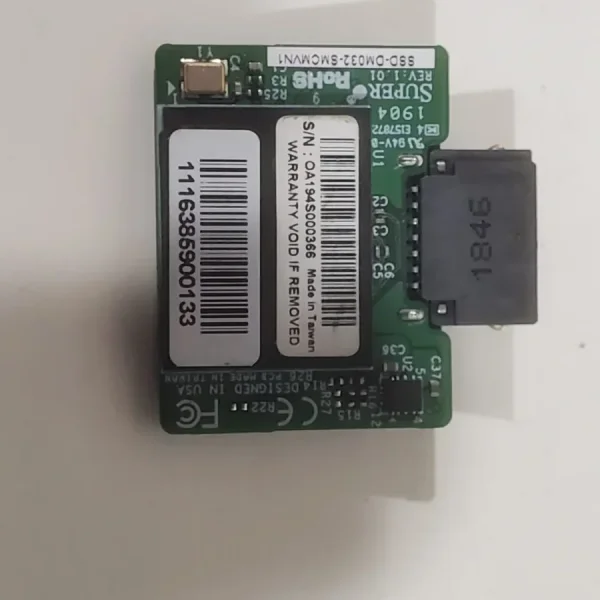 Модуль SuperMicro SSD-DM032-SMCMVN1 SATA-DOM 32Gb купить