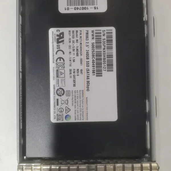 Жесткий диск Samsung 240Gb SSD MZ-7LM2400 PM863 2.5 для серв