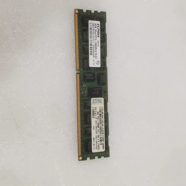 DDR3 ELPIDA 8Gb 2Rx4 PC3L-10600R серверная память IBM 49Y141