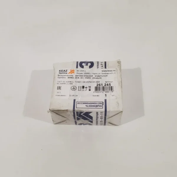 Автоматический выключатель KEAZ OptiDin BM63-2C6-DC-УХЛ3 куп